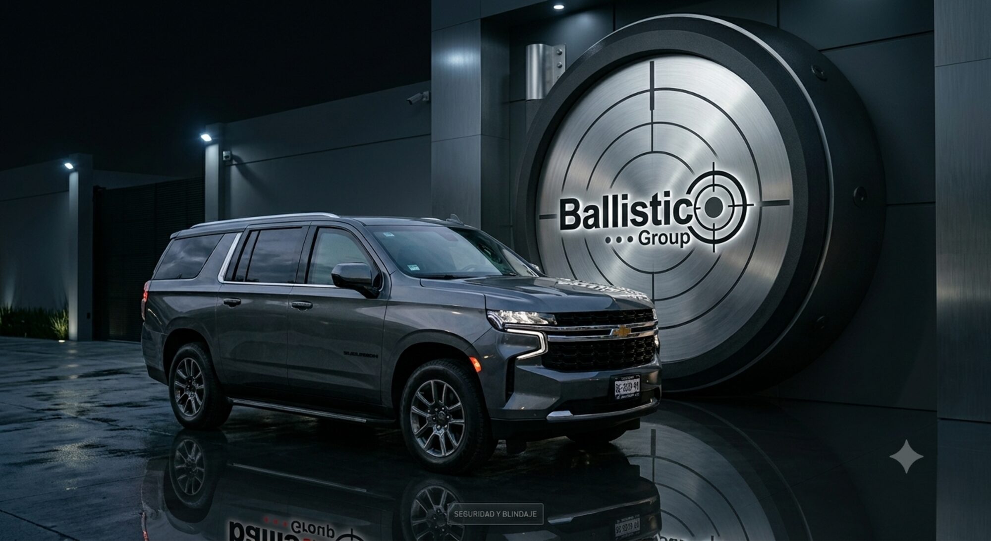 Camioneta blindada por Ballistic Group